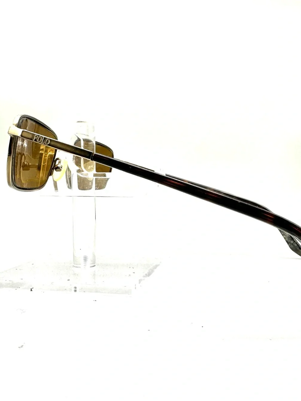 Polo Ralph Lauren 1879 P2N Rectangular Gold Tortoise 140mm Mens Frame Only